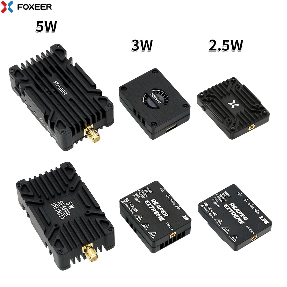 Foxeer Reaper Extreme V2 5.8G  – обзор и цена Foxeer Reaper Extreme 2.5W Vtx